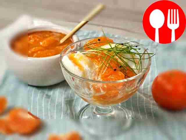 Быстрый мандариновый конфитюр