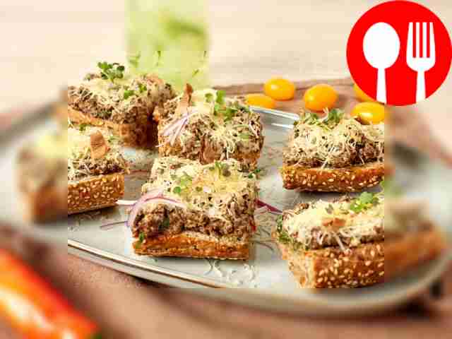 Багет с сыром пекорино