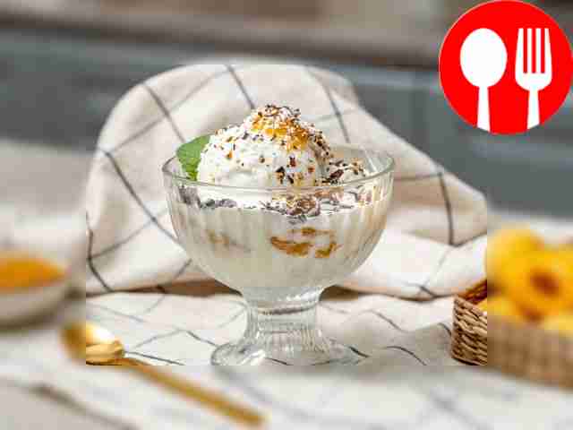 Абрикосовое мороженое