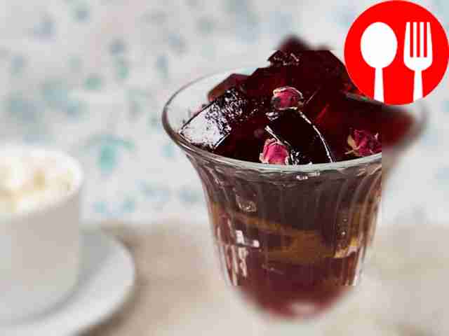 Желе из вишневого сока