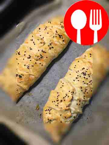 Рулет со скумбрией