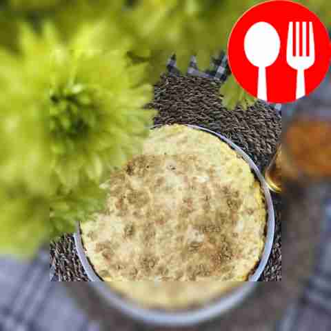 Королевская ватрушка без сахара