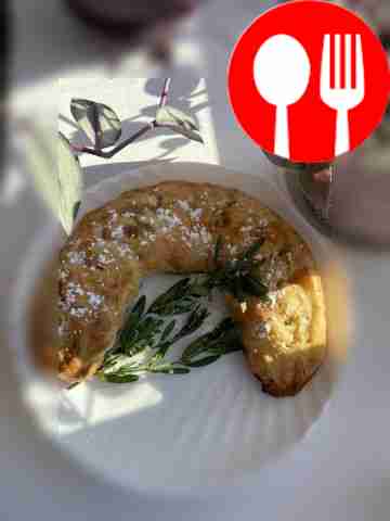 Яблочно-банановый штрудель