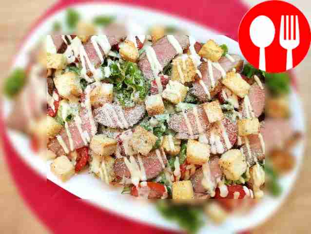 Цезарь с утиной грудкой