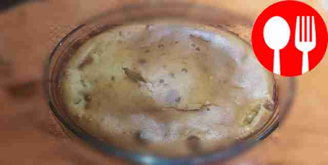 Бисквитная шарлотка