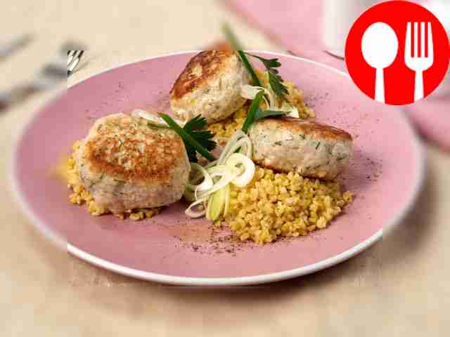 Биточки с куриным фаршем