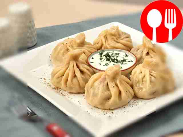 Хинкали с говядиной, свининой и курицей