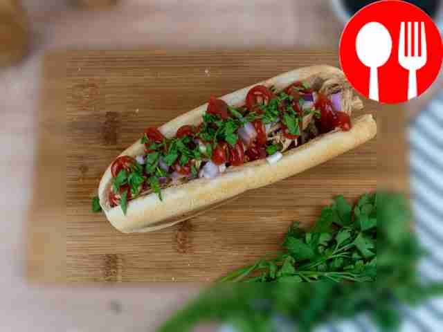 Куриный хот-дог