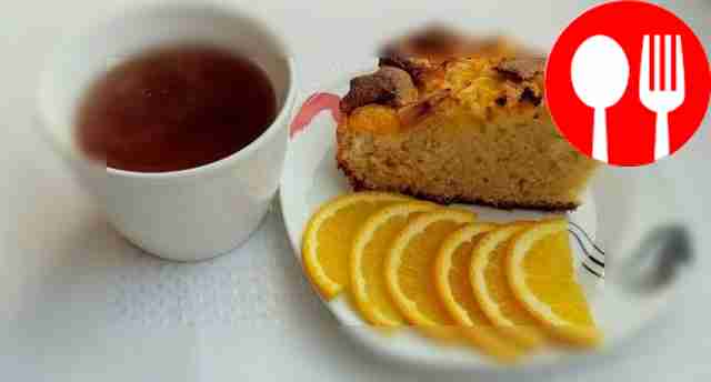 Полезный пирог с йогуртом