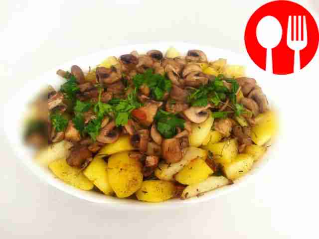 Мягкий кролик, запеченный с овощами