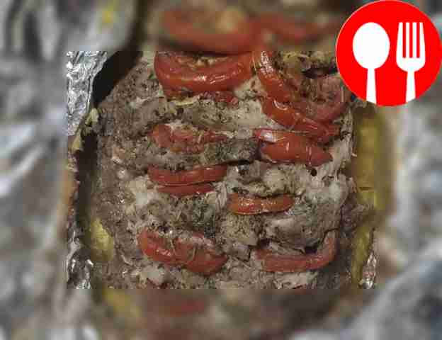 Ароматное мясо с прованскими травами в фольге