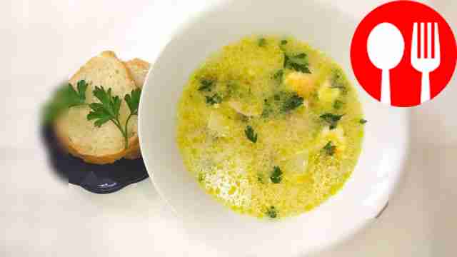 Грибной сливочный суп