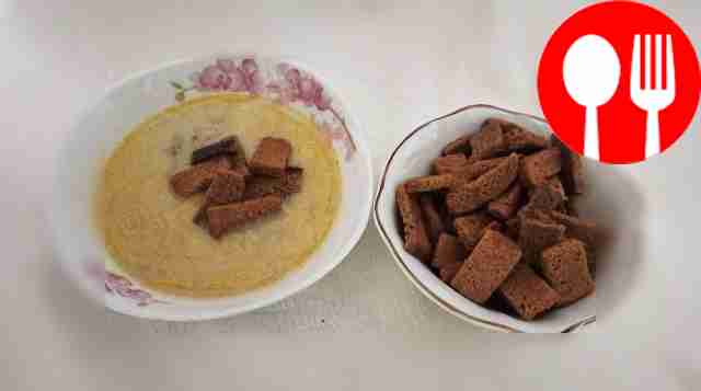 Ароматный суп с мидиями