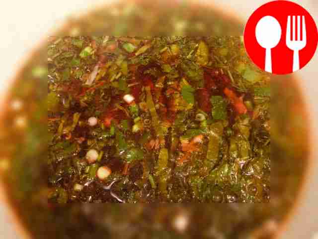 Борщ на утином бульоне