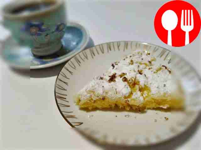 Легкий пирог в микроволновке