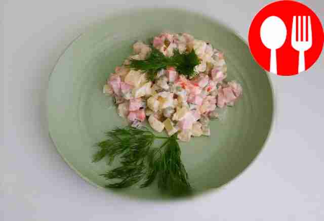 Классический салат оливье