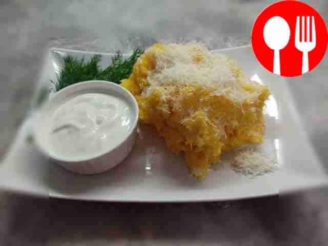 Итальянская полента с пармезаном