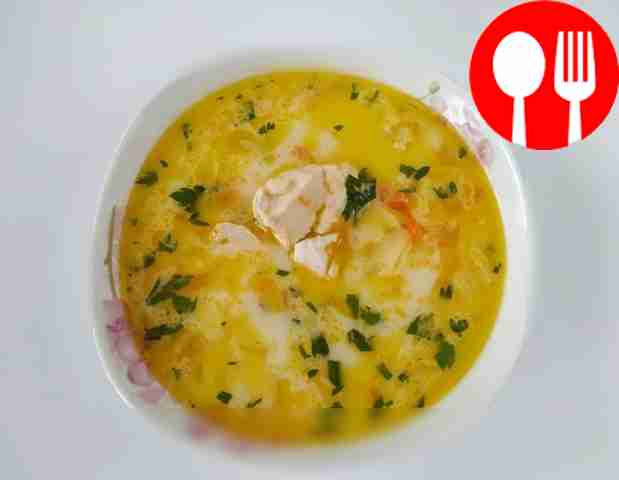 Вкусный суп с рисом