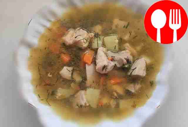 Сытный гороховый суп с мясом