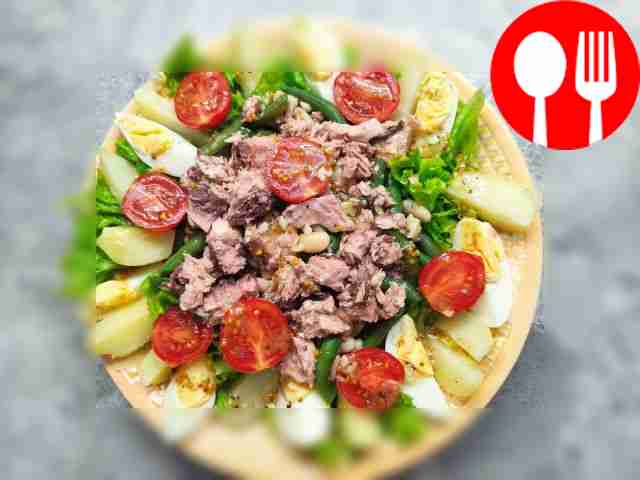 Салат со стручковой фасолью