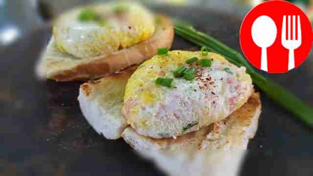 Болгарский завтрак яйца поширани