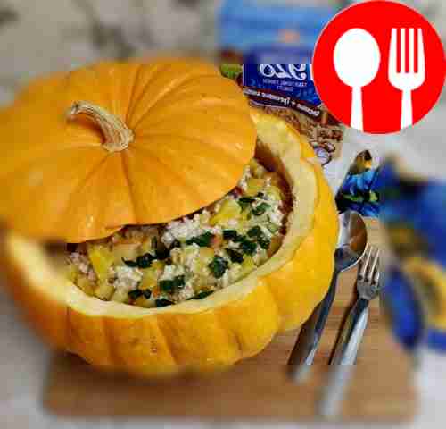 Каша в тыкве «Пальчики оближешь»