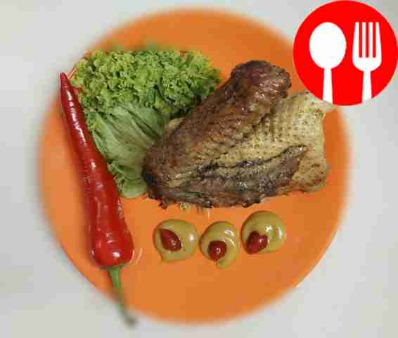 Ароматная утка с медом