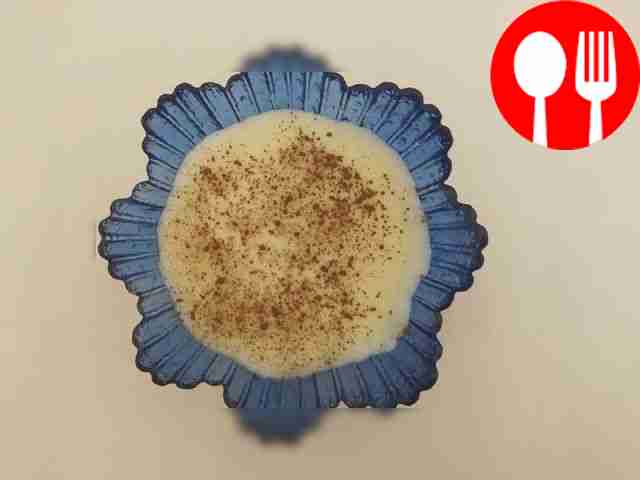 Манная каша с корицей