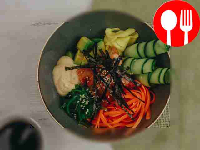 Поке с курицей терияки