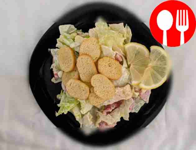 Классический салат айсберг с курицей