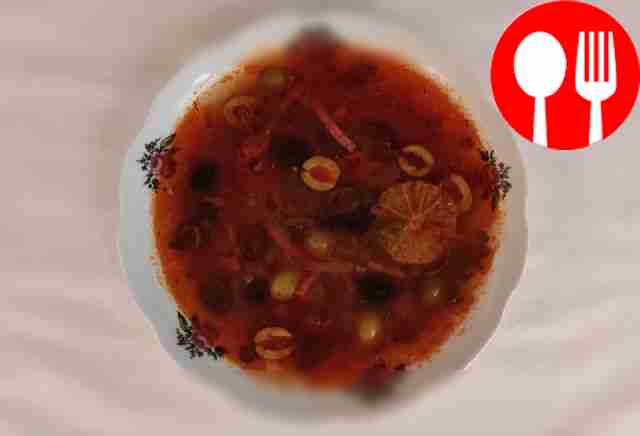 Диетическая мясная солянка