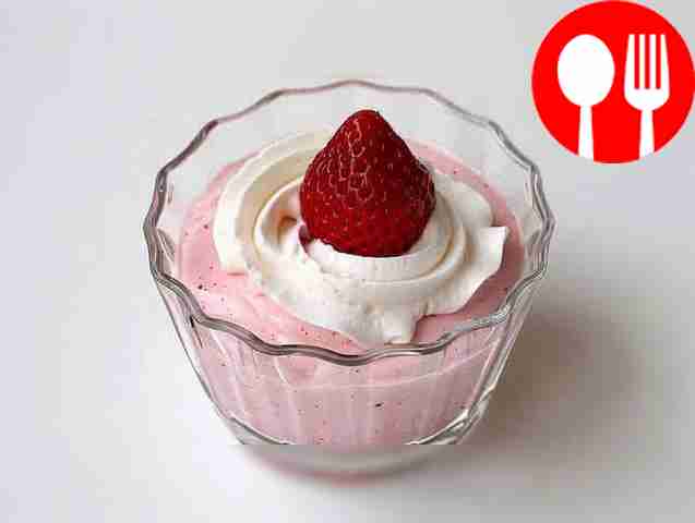 Взбитое ягодное суфле