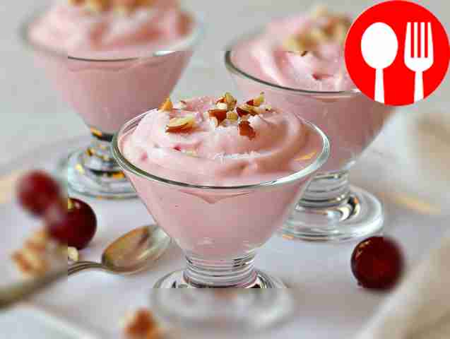 Вишневое крем-суфле