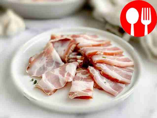 Вкусное сало, маринованное в хрене