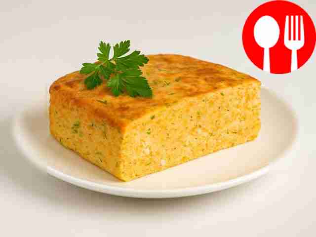 Диетическое куриное суфле с овощами