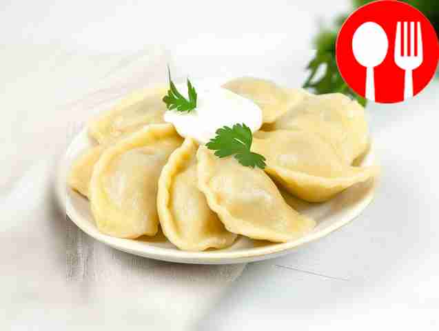 Домашние вареники с картошкой и грибами