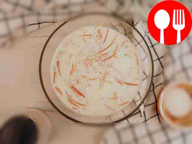 Молочный суп с вермишелью