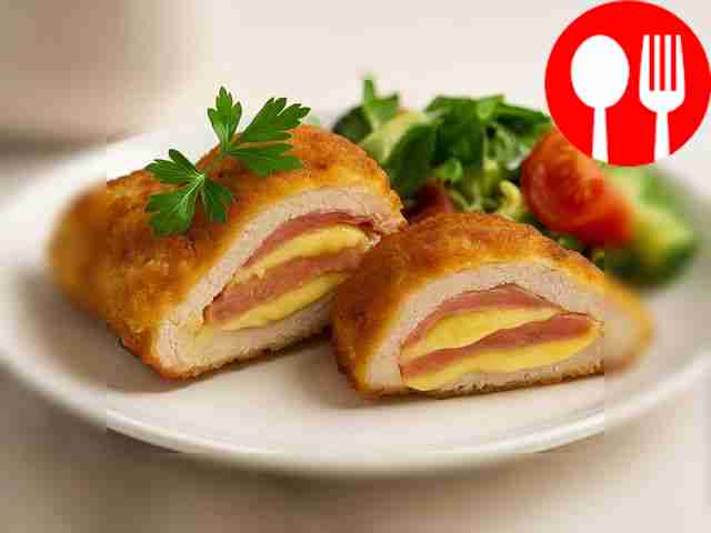 Запеченная индейка в духовке со свининой