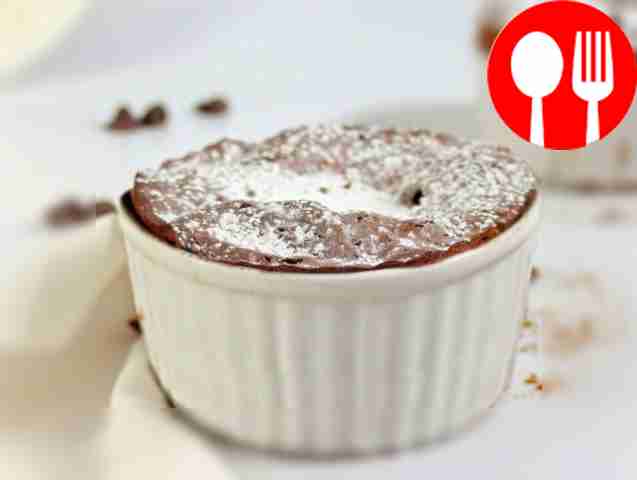 Воздушное шоколадное суфле