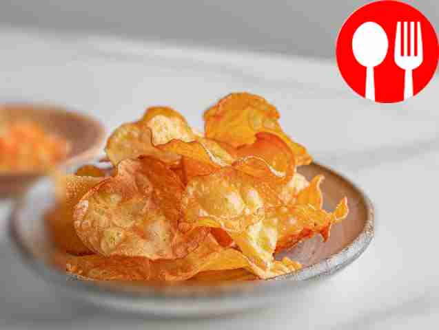 Хрустящие чипсы в микроволновке