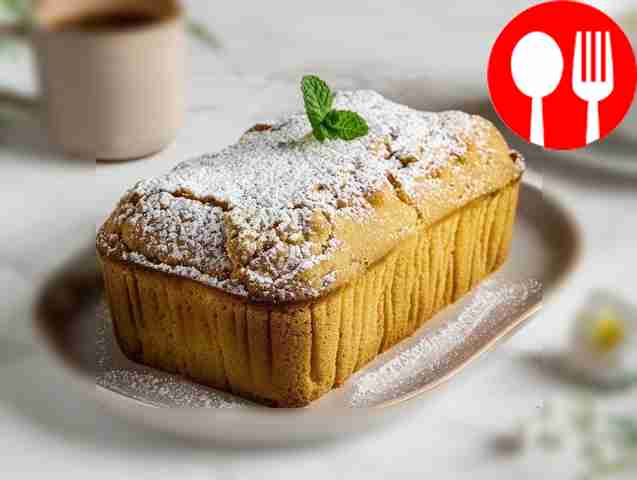 Воздушный кекс «Мятное облако» из кокосовой муки