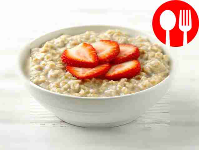 Молочная овсяная каша в пароварке