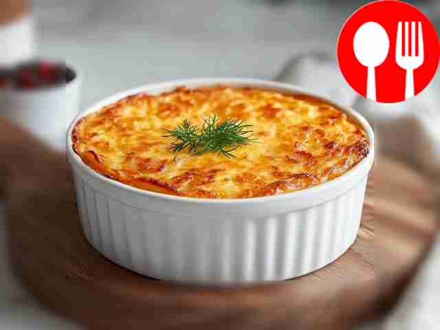 Аппетитная картофельная запеканка с чечевицей