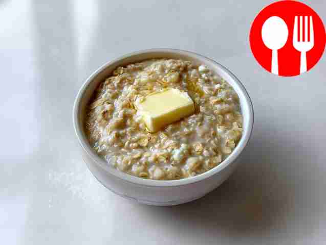 Аппетитная творожная овсянка