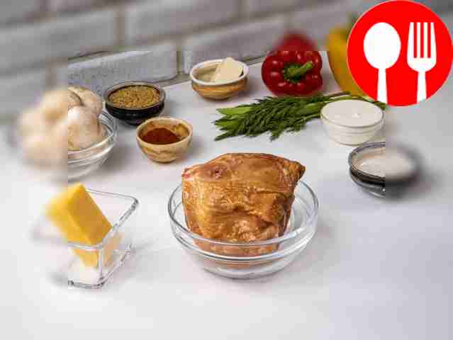 Тщательно промойте перцы и грибы. Зелень...