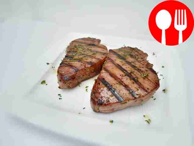 Жареное филе тунца с прованскими травами