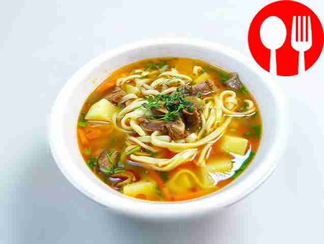 Суп из сушеных грибов по-русски