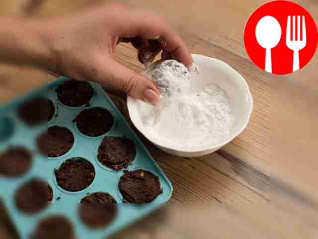 - Достаньте готовые конфеты из формы и...