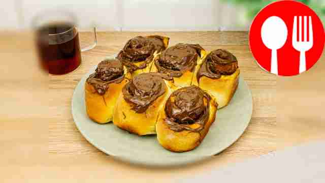 Синнабоны с нутеллой