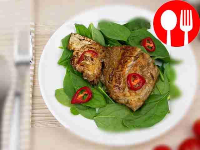 Судак с лимоном на сковороде